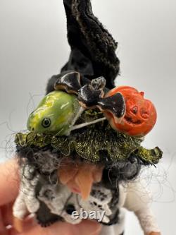 Dolls house miniature 112 HANDCRAFTED witch doll (2)
