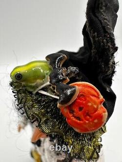 Dolls house miniature 112 HANDCRAFTED witch doll (2)