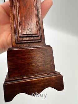 Dolls house miniature 112 HANDMADE longcase clock by ERNEST MUNTON