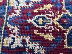 Dolls house miniature 112 HANDMADE needlepoint rug 200 mm x 125 mm