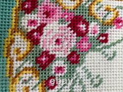 Dolls house miniature 112 LARGE needlework rug 200 mm x 240 mm