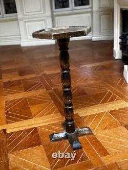 Dolls house miniature 112 Tudor candle stand by DAVID HURLEY