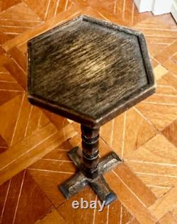 Dolls house miniature 112 Tudor candle stand by DAVID HURLEY