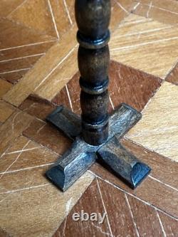 Dolls house miniature 112 Tudor candle stand by DAVID HURLEY