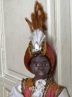 Dolls house miniature 112 boy servant doll by JILL BENNETT
