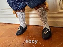Dolls house miniature 112 boy servant doll by JILL BENNETT