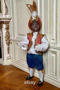 Dolls house miniature 112 boy servant doll by JILL BENNETT