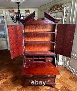Dolls house miniature 112 bureau / desk by ESCUTCHEON