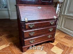 Dolls house miniature 112 bureau / desk by ESCUTCHEON
