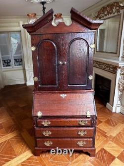 Dolls house miniature 112 bureau / desk by ESCUTCHEON