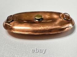 Dolls house miniature 112 copper foot warmer / carriage heater by BERT SPURR