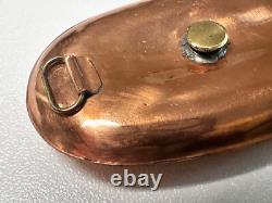 Dolls house miniature 112 copper foot warmer / carriage heater by BERT SPURR