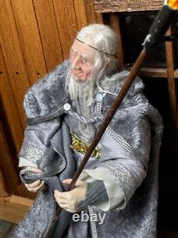 Dolls house miniature 112 fantasy / wizard man doll by JILL BENNETT
