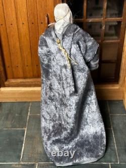 Dolls house miniature 112 fantasy / wizard man doll by JILL BENNETT