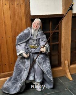 Dolls house miniature 112 fantasy / wizard man doll by JILL BENNETT