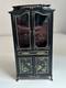 Dolls House Miniature 112 Hand Painted Black Oriental Glazed Dresser By Jiayi