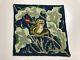 Dolls House Miniature 112 Needlepoint'frog' Rug 160 Mm X 155 Mm