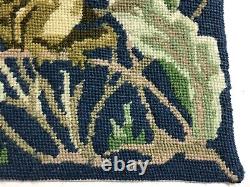 Dolls house miniature 112 needlepoint'frog' rug 160 mm x 155 mm