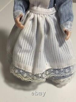 Dolls house miniature 112 nurse / nanny lady doll by HEIDI OTT