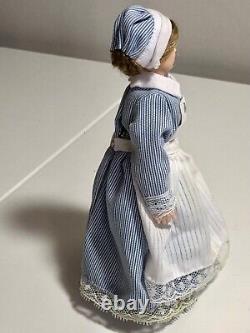 Dolls house miniature 112 nurse / nanny lady doll by HEIDI OTT