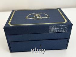 Dolls house miniature 112 porcelain dinner service by REUTTER PORCELAIN