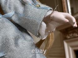 Dolls house miniature 112 pretty Stuart lady doll by JILL BENNETT