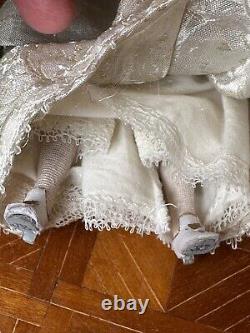 Dolls house miniature 112 pretty Stuart lady doll by JILL BENNETT