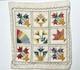 Dolls House Miniature 112 Pretty Needlework Bedspread (1) 165 Mm X 185 Mm