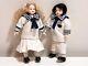 Dolls House Miniature 112 Sailor Suit Boy + Girl Dolls By Heidi Ott