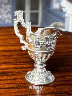 Dolls house miniature 112 silver 925 ewer by ROYAL TUNBRIDGE WELLS MINS