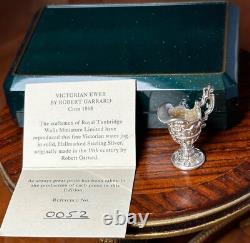 Dolls house miniature 112 silver 925 ewer by ROYAL TUNBRIDGE WELLS MINS
