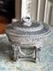 Dolls House Miniature 112 Silver 925 Tea Caddy By Tunbridge Wells Miniatures
