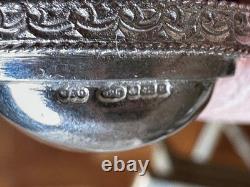 Dolls house miniature 112 silver 925 tea caddy by TUNBRIDGE WELLS MINIATURES