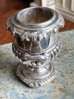 Dolls house miniature 112 silver 925 wine cooler by TUNBRIDGE WELLS MINIATURES