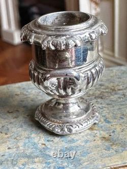 Dolls house miniature 112 silver 925 wine cooler by TUNBRIDGE WELLS MINIATURES