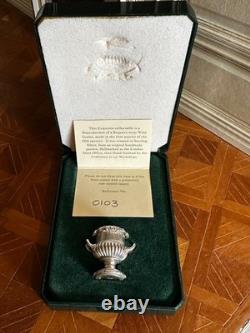 Dolls house miniature 112 silver 925 wine cooler by TUNBRIDGE WELLS MINIATURES