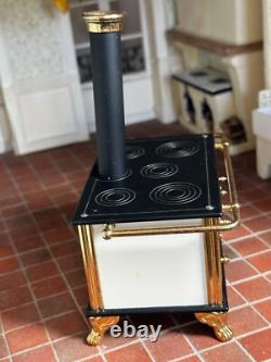 Dolls house miniature 112 stove cooker range by BODO HENNIG