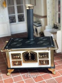 Dolls house miniature 112 stove cooker range by BODO HENNIG