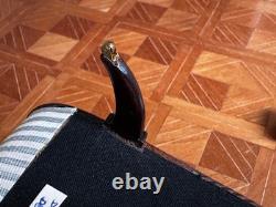 Dolls house miniature 112 vintage ARTISAN chaise longue by DAVID BOOTH