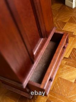 Dolls house miniature 112 vintage ARTISAN wardrobe by SIMPLY VICTORIAN