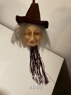 Dolls house miniature 112 witch wizard spooky job lot dragon, cat