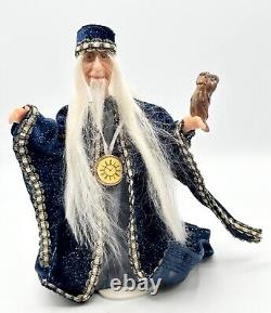 Dolls house miniature 112 wizard/Harry Potter's'Dumbledore' doll