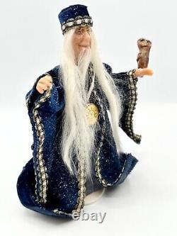 Dolls house miniature 112 wizard/Harry Potter's'Dumbledore' doll