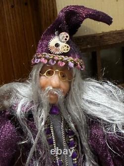 Dolls house miniature 112 wizard doll FULLY POSEABLE
