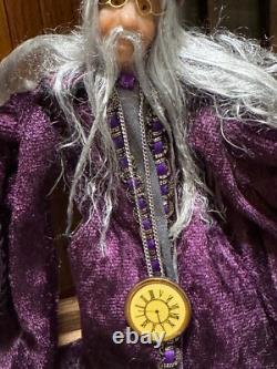Dolls house miniature 112 wizard doll FULLY POSEABLE