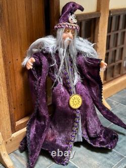 Dolls house miniature 112 wizard doll FULLY POSEABLE
