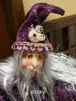 Dolls house miniature 112 wizard doll FULLY POSEABLE