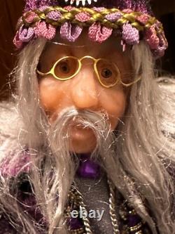 Dolls house miniature 112 wizard doll FULLY POSEABLE