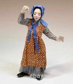 Dolls house miniature 124 ARTISAN stunning girl doll by PENNY THOMSON