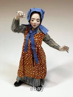 Dolls house miniature 124 ARTISAN stunning girl doll by PENNY THOMSON